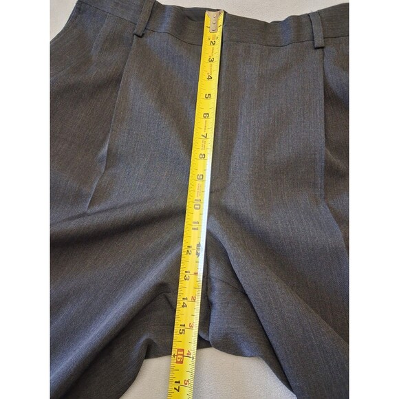 Eddie Bauer Men’s Wool Dress Pants 38 Charcoal Gray Relaxed Fit Classic - Picture 16 of 16